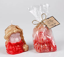 Vela Cabeça de Papai Noel